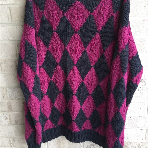 Men’s vintage Christian Dior hand knit 🧶 sweater - Picture 4 of 6